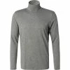 OLYMP Level Five Body Fit Longsleeve 5641/84/60 Baumwolle-Kaschmir, Mittelgrau meliert, Mittelgrau