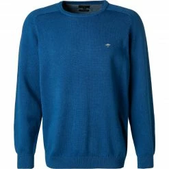 Fynch-Hatton Pullover 1221 200/651 Baumwolle, Blau
