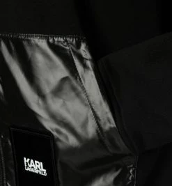KARL LAGERFELD Sweatjacke 705010/0/512910/990 Baumwolle, Schwarz -striangebote 378721 norm3
