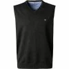 Fynch-Hatton Pullover 1221 214/998 Pullunder, Baumwolle, Anthrazit meliert, Anthrazit -striangebote 378726 master