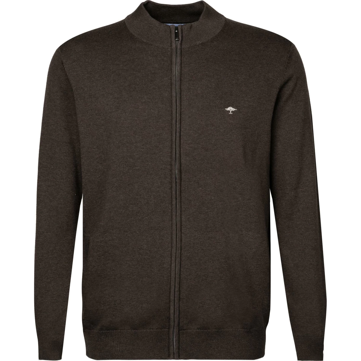 Fynch-Hatton Cardigan 1221 212/892 Strickjacke, Baumwolle, Dunkelbraun 3 Fynch-Hatton Cardigan 1221 212/892 Strickjacke, Baumwolle, Dunkelbraun