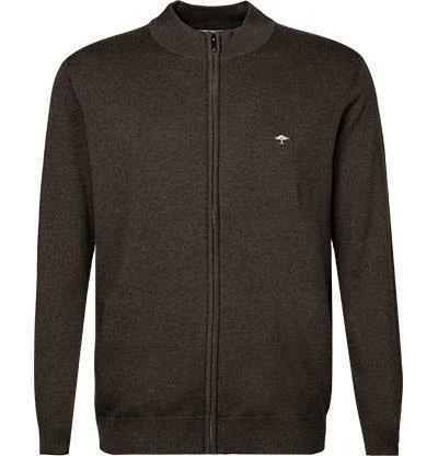 Fynch-Hatton Cardigan 1221 212/892 Strickjacke, Baumwolle, Dunkelbraun 4 Fynch-Hatton Cardigan 1221 212/892 Strickjacke, Baumwolle, Dunkelbraun – Bild 2