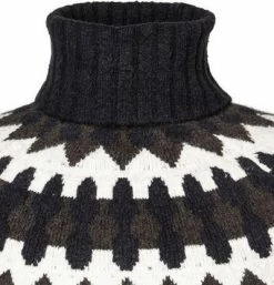 BETTER RICH Pullover M91354100/410 Rollkragenpullover, Baumwolle, Navy gemustert, Navy -striangebote 378787 norm2