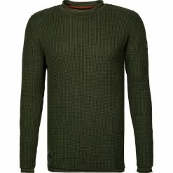 Pepe Jeans Pullover Steven PM702157/736 Baumwolle, Olivgrün meliert, Olivgrün