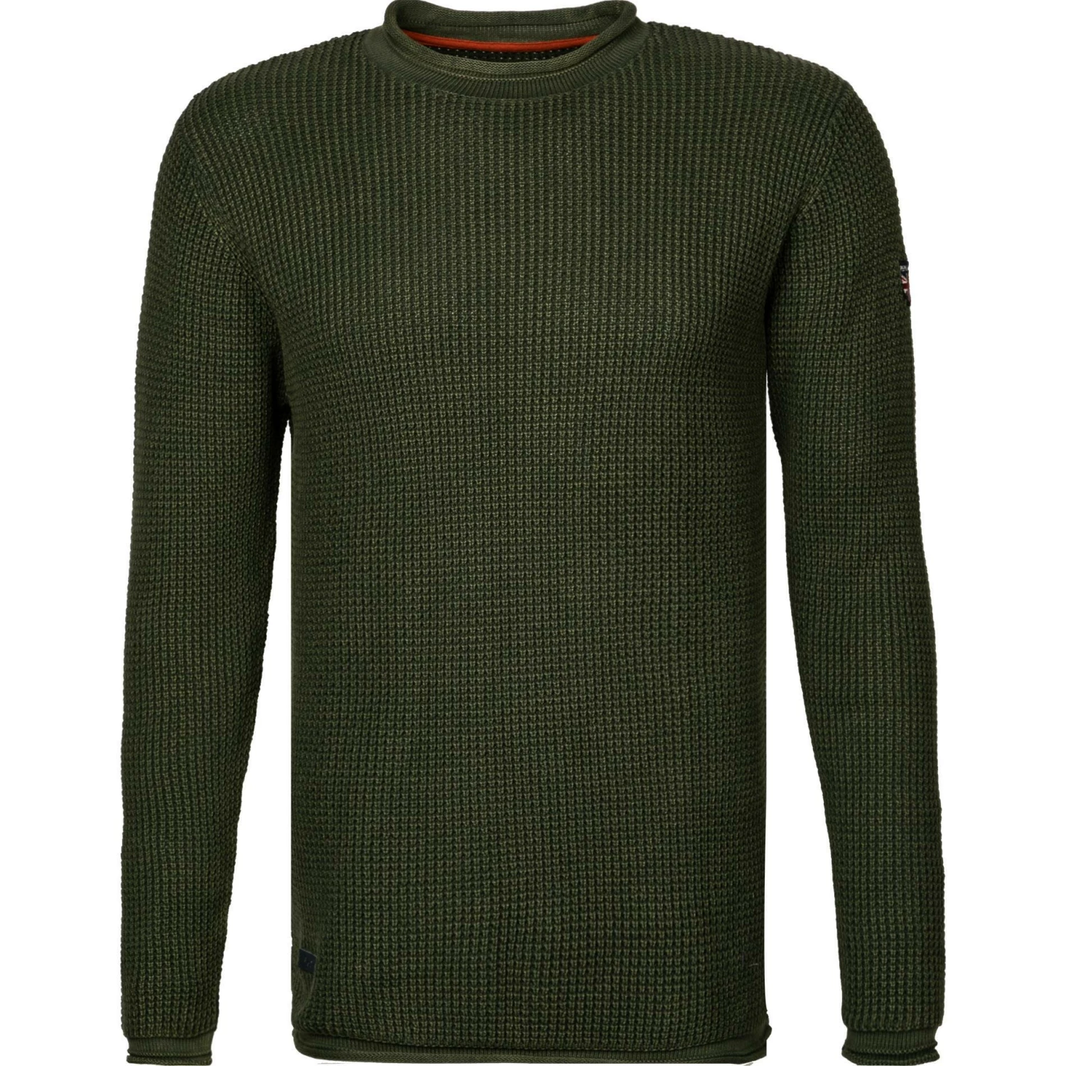 Pepe Jeans Pullover Steven PM702157/736 Baumwolle, Olivgrün meliert, Olivgrün 3 Pepe Jeans Pullover Steven PM702157/736 Baumwolle, Olivgrün meliert, Olivgrün