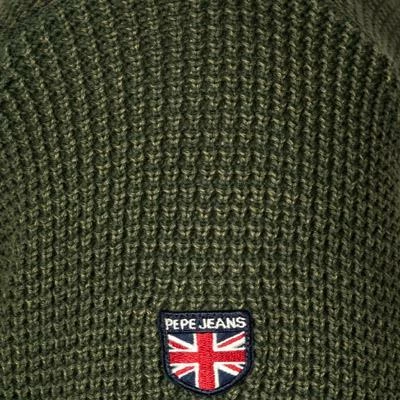 Pepe Jeans Pullover Steven PM702157/736 Baumwolle, Olivgrün meliert, Olivgrün 6 Pepe Jeans Pullover Steven PM702157/736 Baumwolle, Olivgrün meliert, Olivgrün – Bild 4