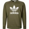 adidas ORIGINALS Trefoil Crew focoli-white H06652 Sweatshirt, Baumwolle, Grün 1 adidas ORIGINALS Trefoil Crew focoli-white H06652 Sweatshirt, Baumwolle, Grün -striangebote 378832 master