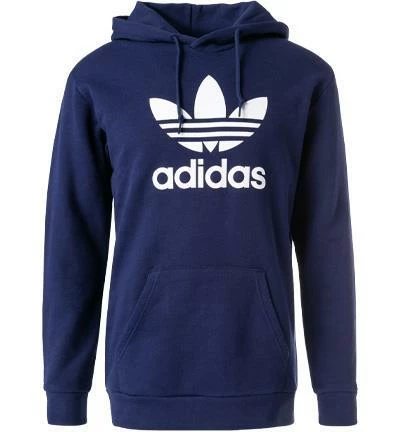 adidas ORIGINALS Hoody night sky-white H06664 Hoodie, Baumwolle, Dunkelblau 4 adidas ORIGINALS Hoody night sky-white H06664 Hoodie, Baumwolle, Dunkelblau – Bild 2