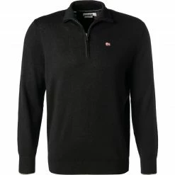 NAPAPIJRI Troyer NP0A4FQ4/041 Merinowolle, Schwarz