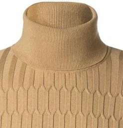 HUGO Pullover Smaximon 50456014/265 Rollkragenpullover, Schurwolle, Beige -striangebote 378962 norm2