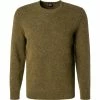 BOSS Pullover Aketch 50458399/308 Alpakawolle, Dunkelgrün -striangebote 378987 master