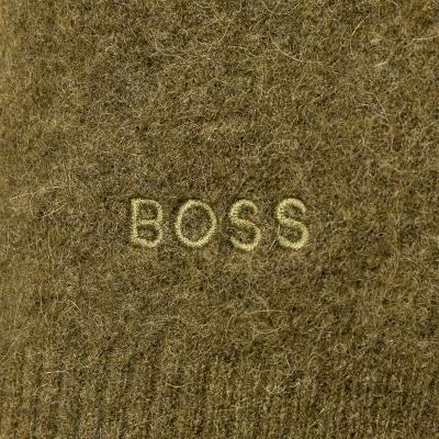 BOSS Pullover Aketch 50458399/308 Alpakawolle, Dunkelgrün 6 BOSS Pullover Aketch 50458399/308 Alpakawolle, Dunkelgrün – Bild 4