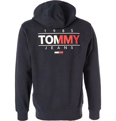 TOMMY JEANS Sweatjacke DM0DM11629/C87 Baumwolle Logo-Print am Rücken, Navy 5 TOMMY JEANS Sweatjacke DM0DM11629/C87 Baumwolle Logo-Print am Rücken, Navy – Bild 3