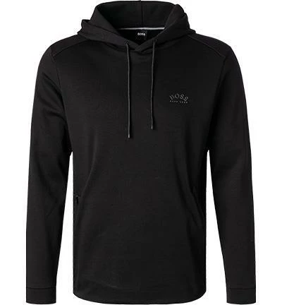 BOSS Hoodie Soody 50459052/001 Baumwolle, Schwarz 4 BOSS Hoodie Soody 50459052/001 Baumwolle, Schwarz – Bild 2