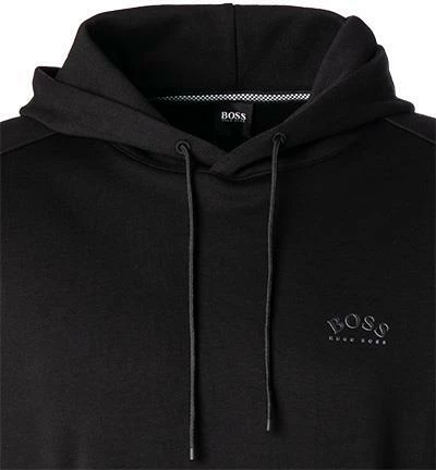 BOSS Hoodie Soody 50459052/001 Baumwolle, Schwarz 5 BOSS Hoodie Soody 50459052/001 Baumwolle, Schwarz – Bild 3