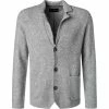 Marc O'Polo Cardigan 129 5096 61042/929 Schurwolle-Yakwolle, Hellgrau