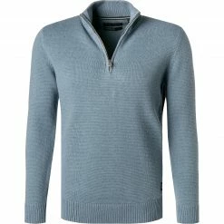 Marc O'Polo Troyer 129 6168 60112/866 Baumwolle-Wolle, Blau