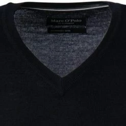 Marc O'Polo Pullover 129 5083 60090/896 Schurwolle, Nachtblau , Nachtblau -striangebote 379046 norm2