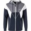 BOSS Sweatjacke Saggy 50457043/410 Baumwolle, Navy -striangebote 379053 master