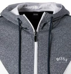 BOSS Sweatjacke Saggy 50457043/410 Baumwolle, Navy -striangebote 379053 norm3