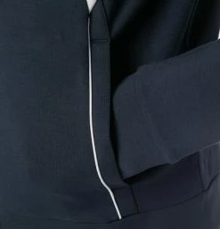 BOSS Sweatjacke Saggy 50457043/410 Baumwolle, Navy -striangebote 379053 norm4