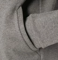 BOSS Sweatjacke Saggy 50455083/031 Baumwolle, Mittelgrau -striangebote 379056 norm4