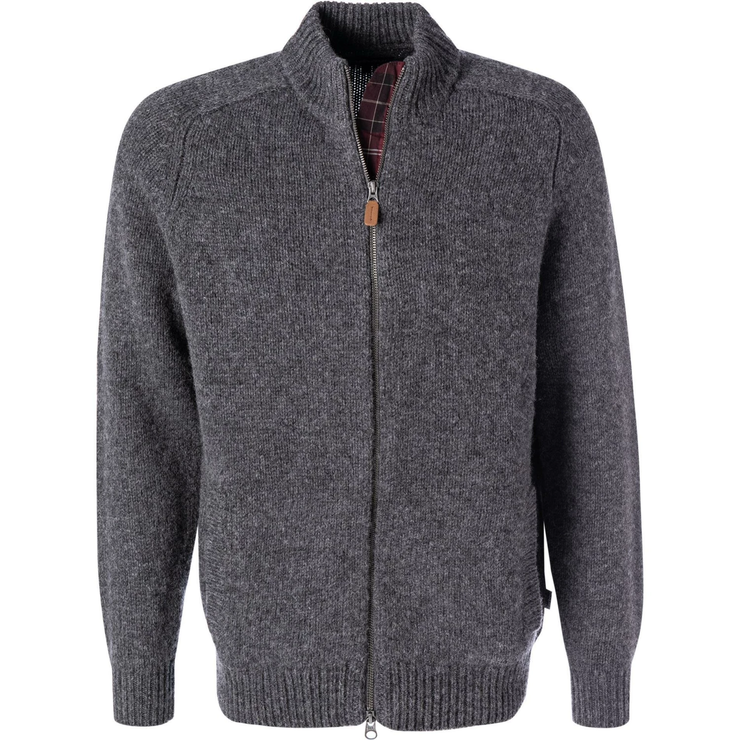 Barbour Strickjacke Calder charcoal MKN1352CH51 Wolle, Dunkelgrau 3 Barbour Strickjacke Calder charcoal MKN1352CH51 Wolle, Dunkelgrau