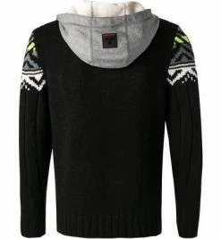 FIRE + ICE Strickjacke Seven 8440/7086/026 Wolle, Schwarz gemustert, Schwarz 9 FIRE + ICE Strickjacke Seven 8440/7086/026 Wolle, Schwarz gemustert, Schwarz -striangebote 379174 norm2