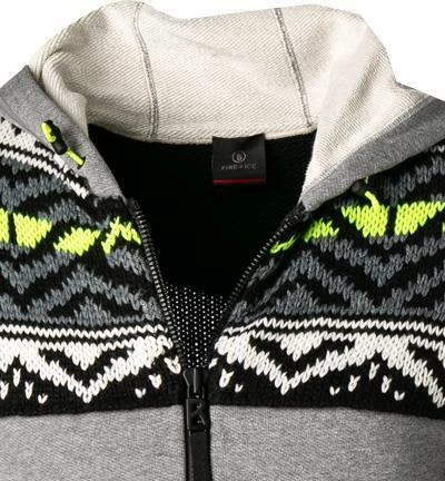 FIRE + ICE Strickjacke Seven 8440/7086/026 Wolle, Schwarz gemustert, Schwarz 6 FIRE + ICE Strickjacke Seven 8440/7086/026 Wolle, Schwarz gemustert, Schwarz – Bild 4