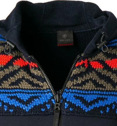 FIRE + ICE Strickjacke Seven 8440/7086/468 Wolle, Nachtblau gemustert, Nachtblau 6 FIRE + ICE Strickjacke Seven 8440/7086/468 Wolle, Nachtblau gemustert, Nachtblau – Bild 4