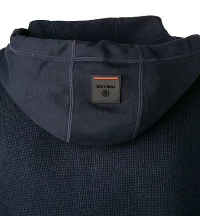 FIRE + ICE Strickjacke Seven 8440/7086/468 Wolle, Nachtblau gemustert, Nachtblau 7 FIRE + ICE Strickjacke Seven 8440/7086/468 Wolle, Nachtblau gemustert, Nachtblau – Bild 5