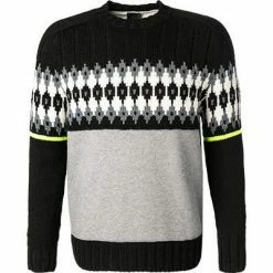 FIRE + ICE Pullover Malte 8438/7086/026 Wolle, Schwarz gemustert, Schwarz 8 FIRE + ICE Pullover Malte 8438/7086/026 Wolle, Schwarz gemustert, Schwarz -striangebote 379179 norm