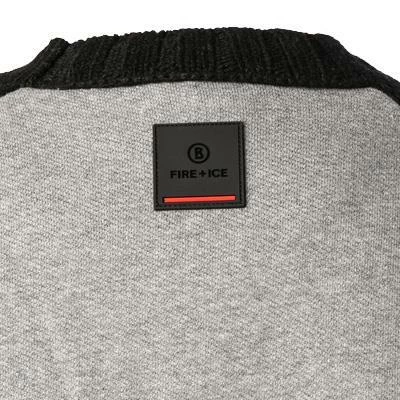 FIRE + ICE Pullover Malte 8438/7086/026 Wolle, Schwarz gemustert, Schwarz 6 FIRE + ICE Pullover Malte 8438/7086/026 Wolle, Schwarz gemustert, Schwarz – Bild 4