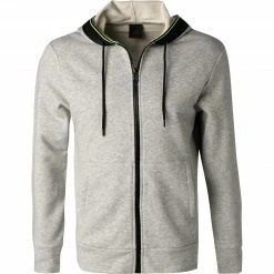 striangebote 36 FIRE + ICE Sweatjacke Cork 8415/7031/008 Baumwolle, Grau meliert