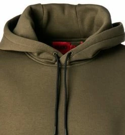 HUGO Hoodie Devertree 50458329/304 Bio Baumwolle, Olivgrün, Olive -striangebote 379209 norm2
