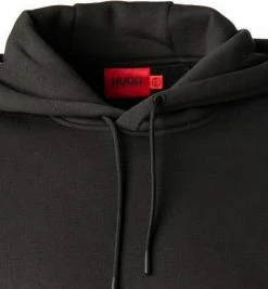 HUGO Hoodie Devertree 50458329/001 Bio Baumwolle, Schwarz -striangebote 379210 norm2