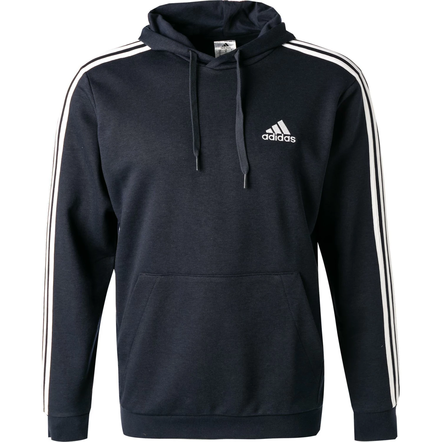 adidas ORIGINALS M 3S FT legink-white GK9081 Hoodie, Baumwolle, Blau-weiß 3 adidas ORIGINALS M 3S FT legink-white GK9081 Hoodie, Baumwolle, Blau-weiß