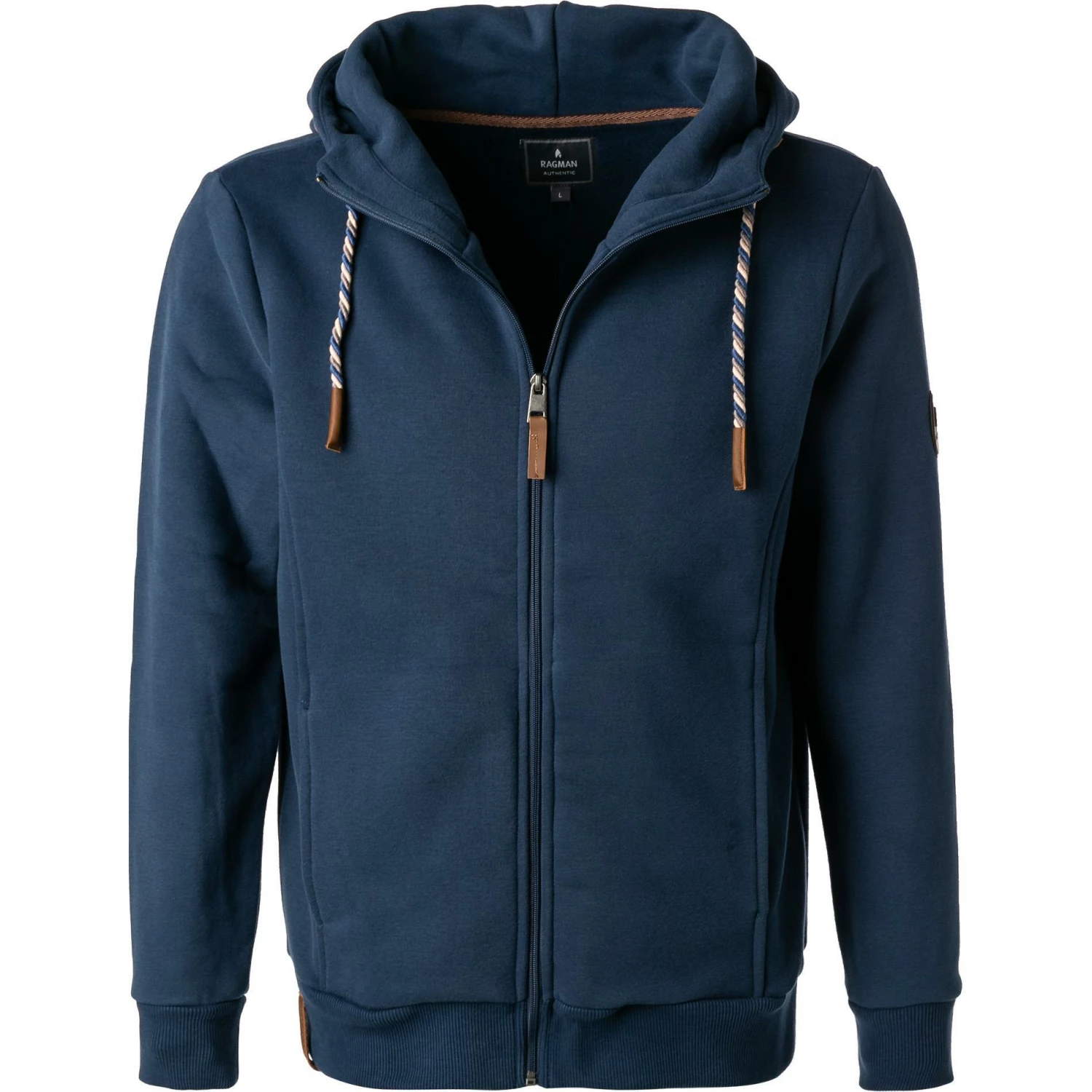 RAGMAN Sweatjacke 807796/079 Baumwolle, Nachtblau 3 RAGMAN Sweatjacke 807796/079 Baumwolle, Nachtblau