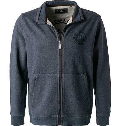 RAGMAN Sweatjacke 3412495/079 Baumwolle, Nachtblau 4 RAGMAN Sweatjacke 3412495/079 Baumwolle, Nachtblau – Bild 2