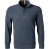 Tommy Hilfiger Pullover MW0MW19535/C9T Troyer, Bio Baumwolle, Blau, Graublau 1 Tommy Hilfiger Pullover MW0MW19535/C9T Troyer, Bio Baumwolle, Blau, Graublau -striangebote 379341 master