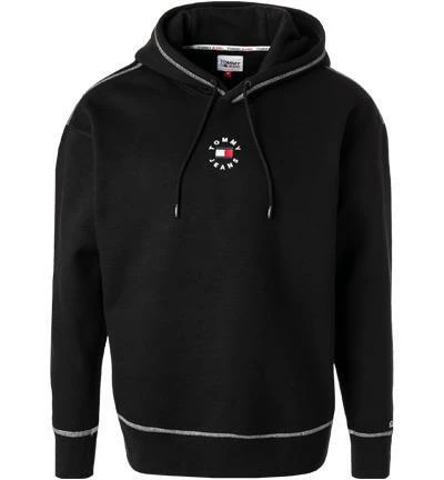 TOMMY JEANS Hoodie DM0DM11723/BDS Baumwolle, Schwarz 4 TOMMY JEANS Hoodie DM0DM11723/BDS Baumwolle, Schwarz – Bild 2