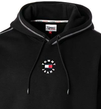 TOMMY JEANS Hoodie DM0DM11723/BDS Baumwolle, Schwarz 5 TOMMY JEANS Hoodie DM0DM11723/BDS Baumwolle, Schwarz – Bild 3