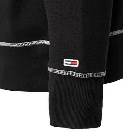 TOMMY JEANS Hoodie DM0DM11723/BDS Baumwolle, Schwarz 6 TOMMY JEANS Hoodie DM0DM11723/BDS Baumwolle, Schwarz – Bild 4