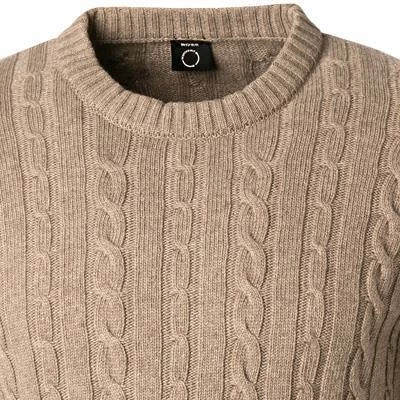 BOSS Pullover Namazio 50457721/240 Wolle-Kaschmir, Haselnuss 5 BOSS Pullover Namazio 50457721/240 Wolle-Kaschmir, Haselnuss – Bild 3