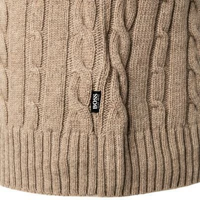 BOSS Pullover Namazio 50457721/240 Wolle-Kaschmir, Haselnuss 6 BOSS Pullover Namazio 50457721/240 Wolle-Kaschmir, Haselnuss – Bild 4