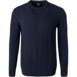 BOSS Pullover Namazio 50457721/404 Wolle-Kaschmir, Nachtblau