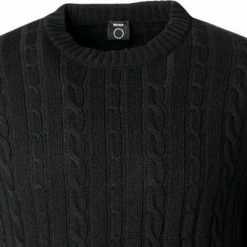 BOSS Pullover Namazio 50457721/001 Wolle-Kaschmir, Schwarz -striangebote 379428 norm2
