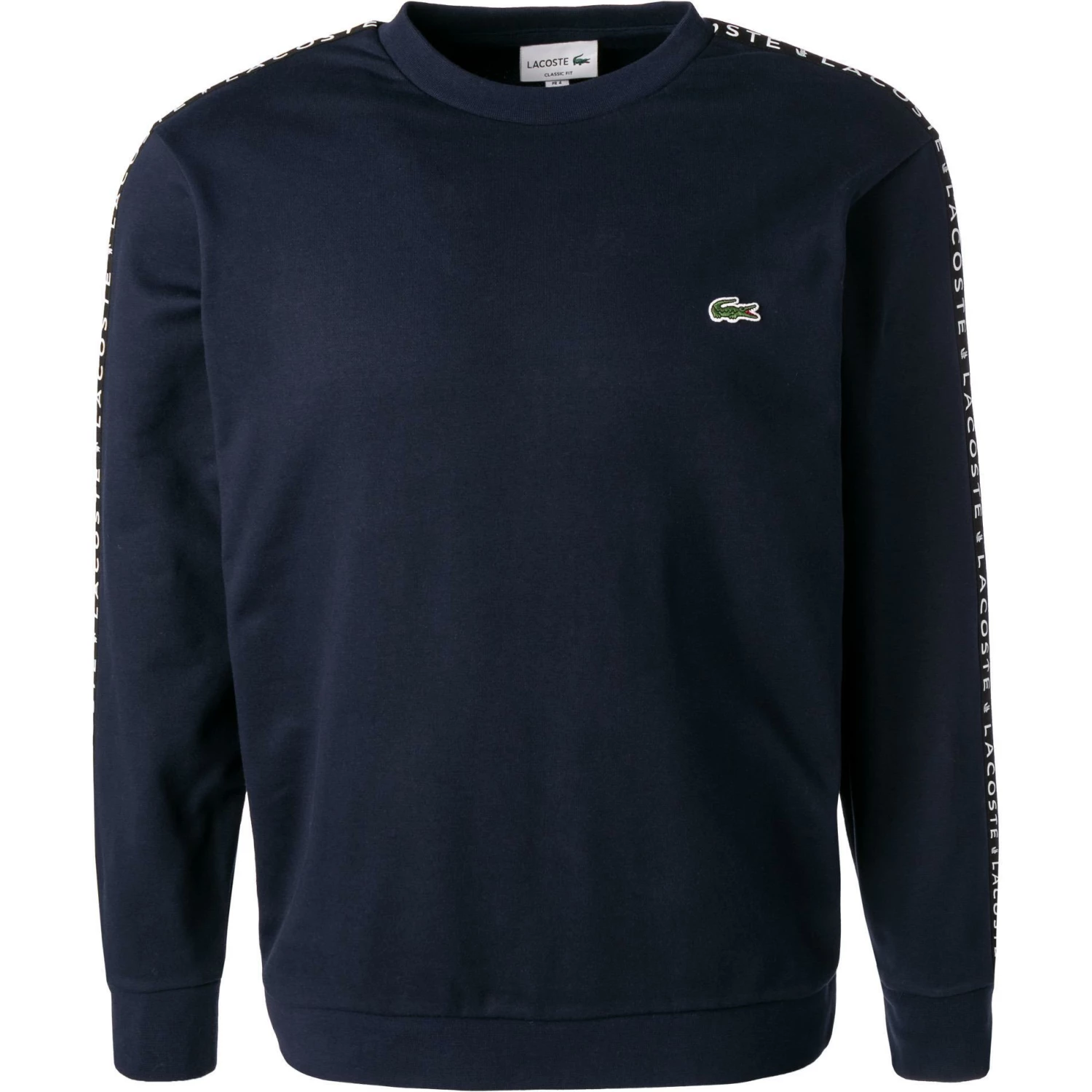 LACOSTE Sweatshirt SH9445/166 Clasic Fit, Baumwolle, Dunkelblau 3 LACOSTE Sweatshirt SH9445/166 Clasic Fit, Baumwolle, Dunkelblau