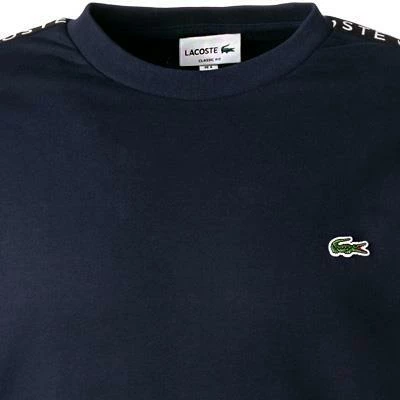 LACOSTE Sweatshirt SH9445/166 Clasic Fit, Baumwolle, Dunkelblau 5 LACOSTE Sweatshirt SH9445/166 Clasic Fit, Baumwolle, Dunkelblau – Bild 3