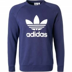adidas ORIGINALS Trefoil night sky-white H06654 Sweatshirt, Baumwolle, Nachtblau